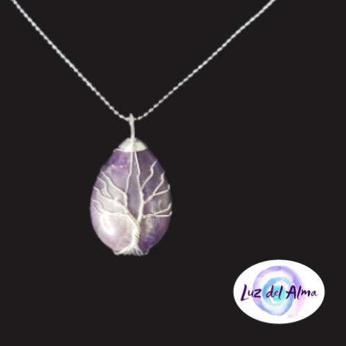 COLLAR ARBOL AMATISTA